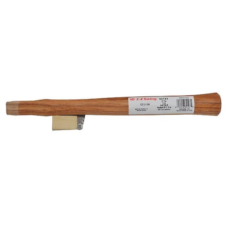 Ball Pein Hammer Handle, 13 In Hickory MPN:62123