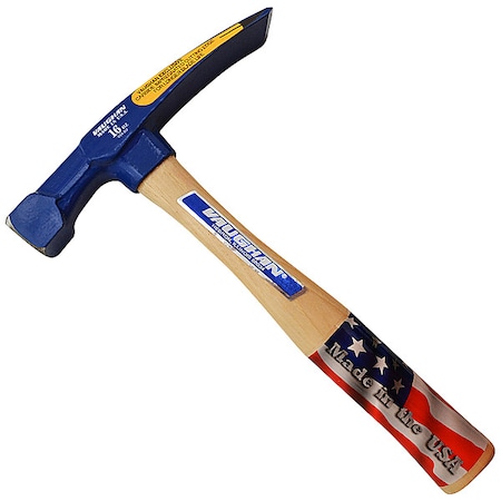 Bricklayers Hammer, 16 oz., Wood Handle MPN:BL16TC