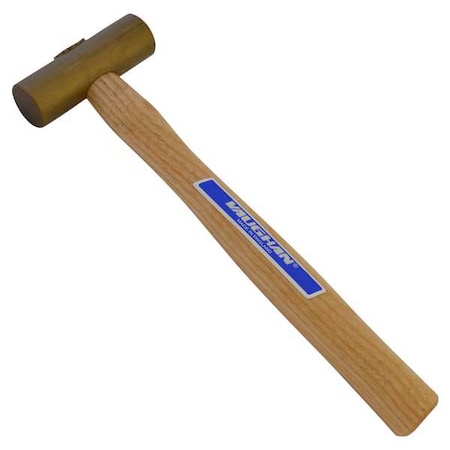 Mallet, Brass, 10 In. L, Standard Tool MPN:BM100