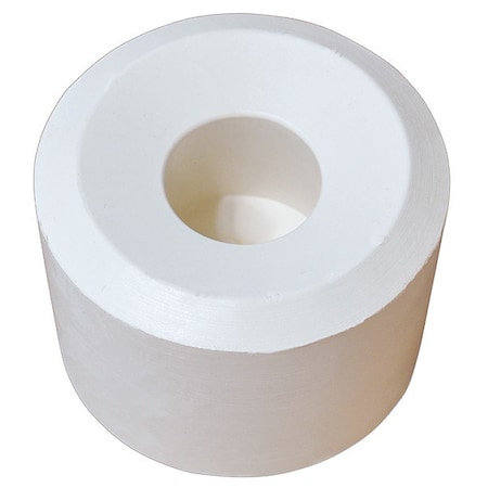 Rubber Mallet Tip, 2 In Dia, Soft, White MPN:RM24TW