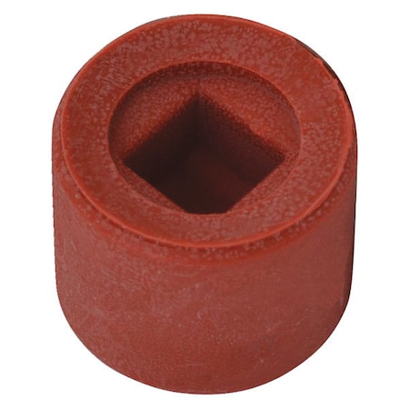 1 3/8 in Dia. Soft Face Hammer Tip, Plastic, Red, Press Fit MPN:SF12S