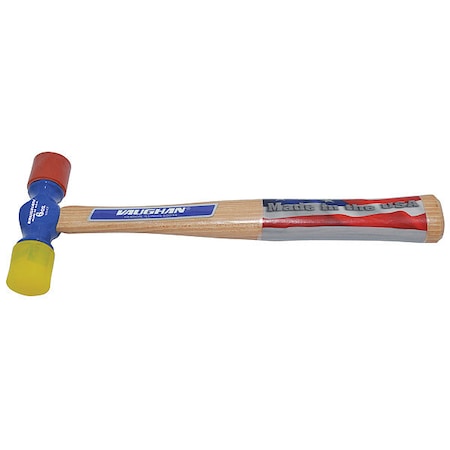 6 oz. Soft Face Hammer, 10 1/2 in L Wood Handle MPN:SF6