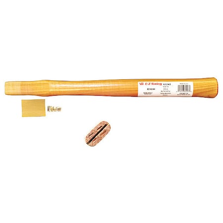 Ball Pein Hammer Handle, 16 In Hickory MPN:VN62162W