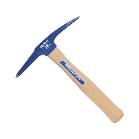 12 oz. Welding Chipping Hammer, 1 1/4 in L Blade, 13 1/4 in L Hickory Handle MPN:WC12