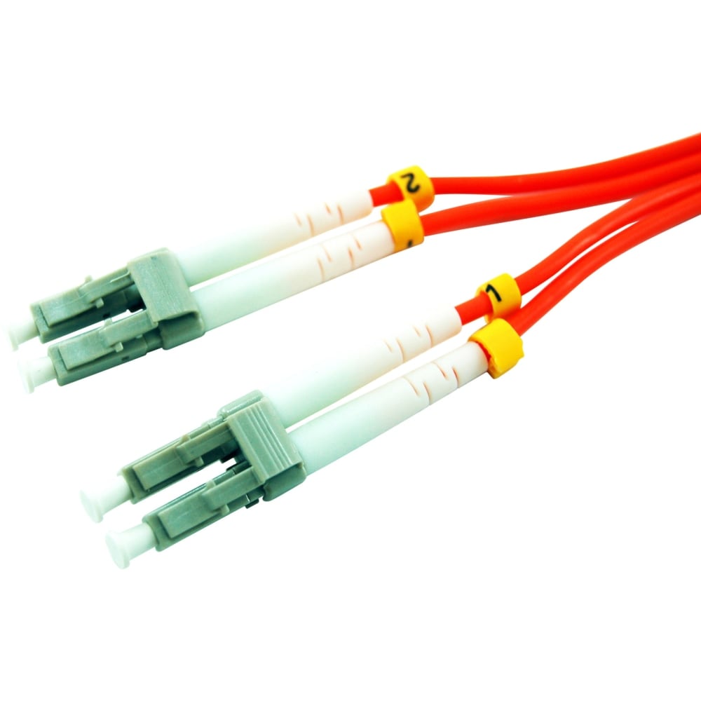 Comprehensive - Patch cable - LC multi-mode (M) to LC multi-mode (M) - 1 m - fiber optic - duplex - 62.5 / 125 micron - OM1 - riser - orange (Min Order Qty 3) MPN:LC-LC-MM-1M