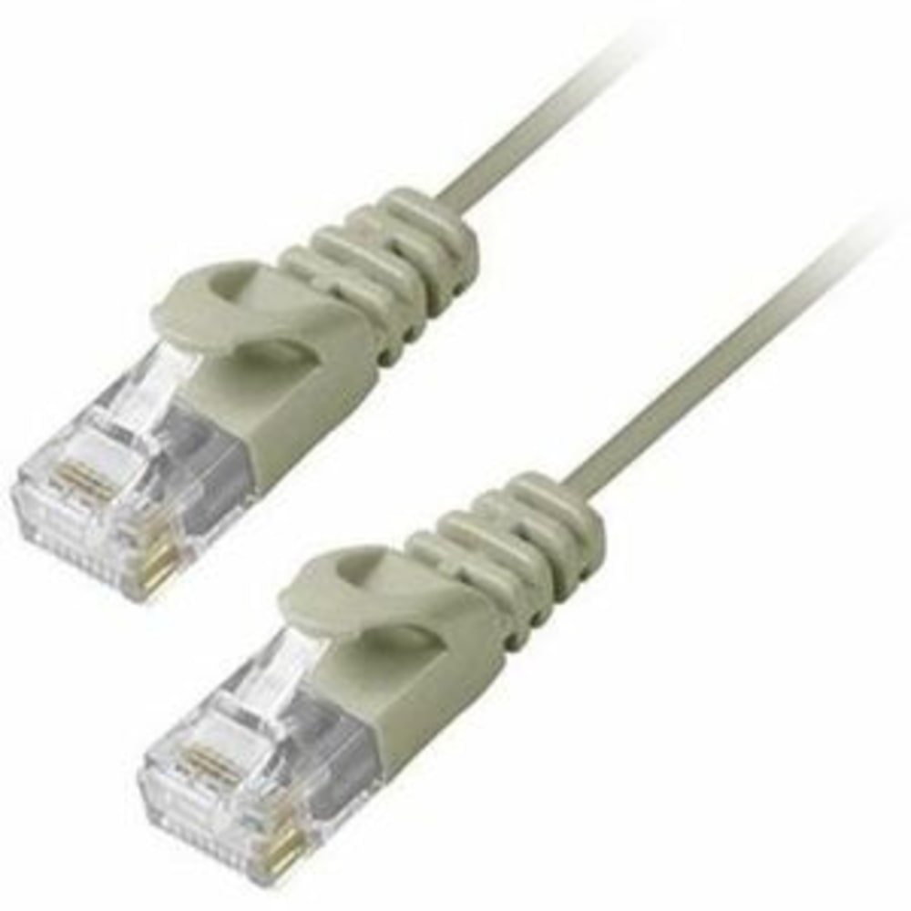 Comprehensive MicroFlex Pro AV/IT Integrator Series CAT6 Snagless Patch Cable, 3ft, Gray MPN:MCAT6-3PROGRY
