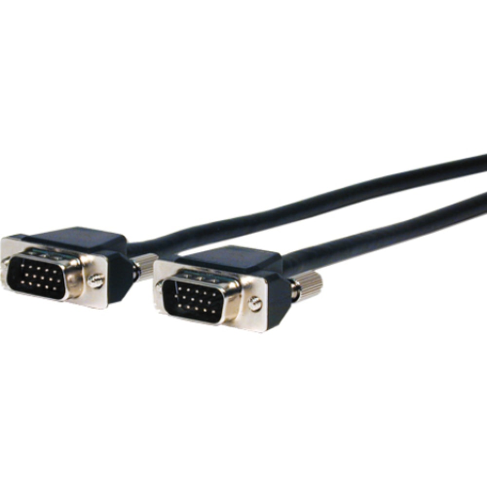 Comprehensive Pro AV/IT Series Micro VGA HD15 plug to plug cable 6ft - 6 ft VGA Video Cable - MVGA15PP6HR MPN:MVGA15P-P-6HR