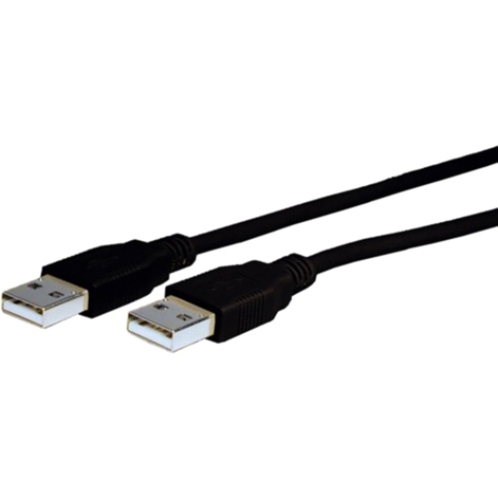 Comprehensive USB 2.0 A to A Cable 10ft - 10 ft USB Data Transfer Cable - First End: 1x Type A Male USB - USB2AA10ST MPN:USB2-AA-10ST