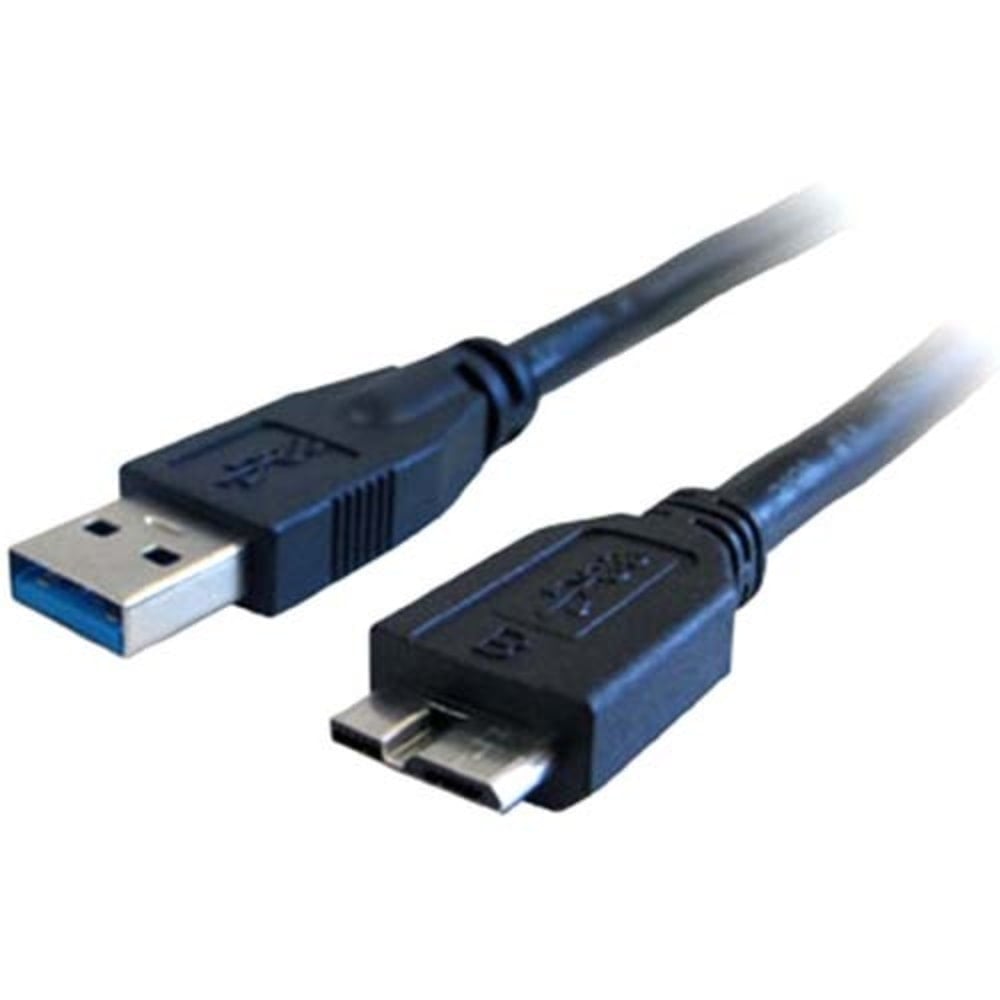 Comprehensive USB 3.0 A Male to Micro B Male Cable 10ft. - 10 ft Micro-USB/USB Data Transfer Cable - First End: 1x Type A Male USB - USB3AMCB10ST MPN:USB3-A-MCB-10ST