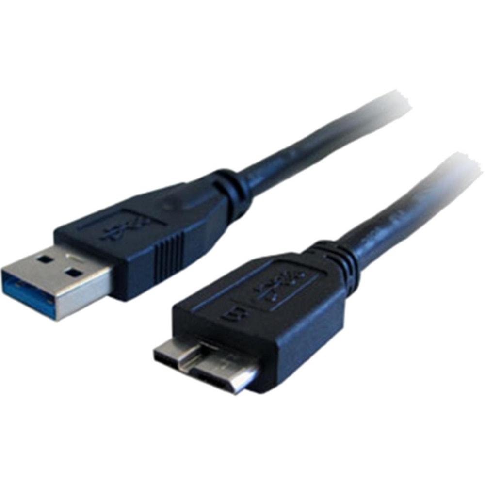 Comprehensive USB 3.0 A Male to Micro B Male Cable 15ft. - 15 ft Micro-USB/USB Data Transfer Cable - First End: 1x Type A Male USB - USB3AMCB15ST MPN:USB3-A-MCB-15ST