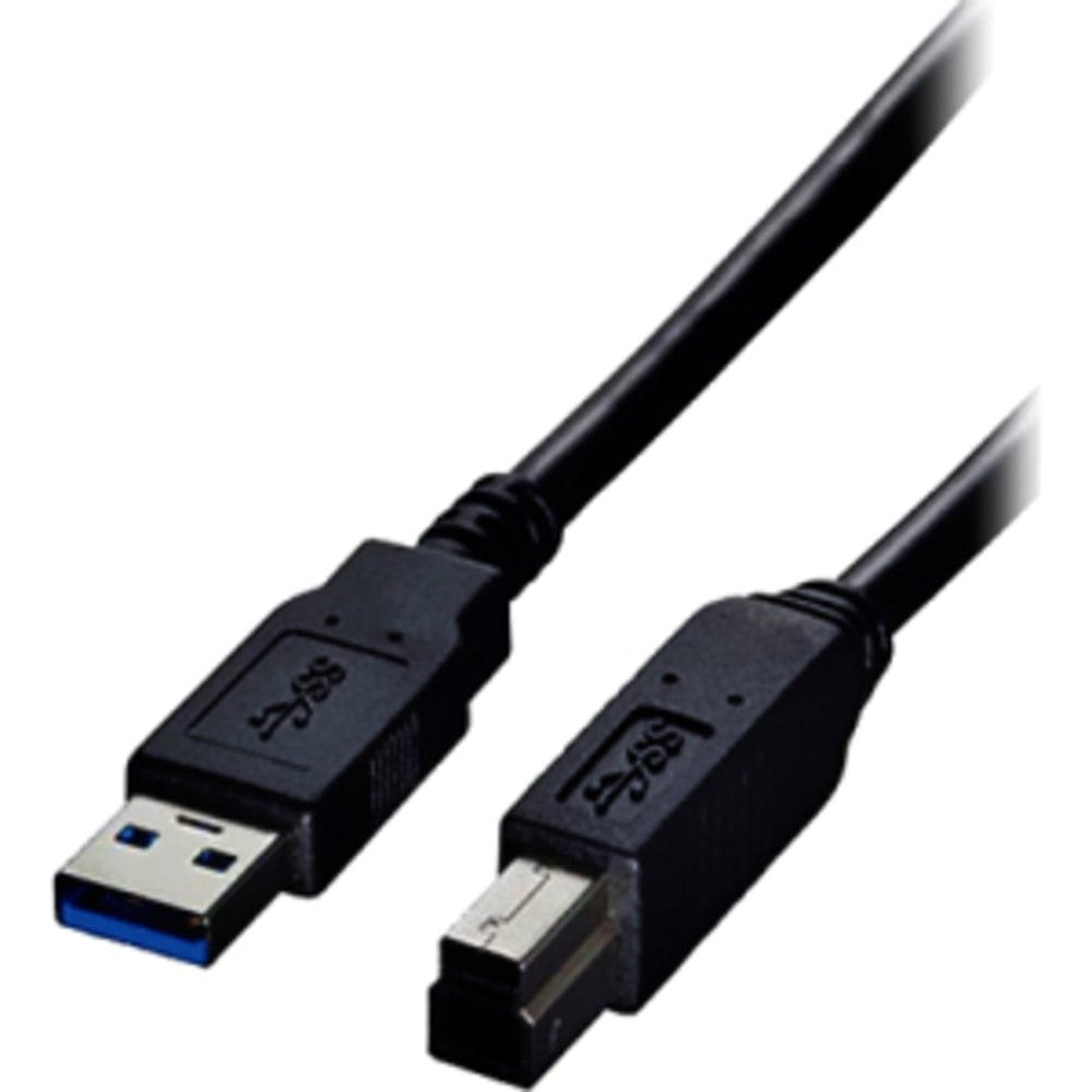 Comprehensive USB 3.0 A Male To B Male Cable 10ft. - 10 ft USB Data Transfer Cable - First End: 1x Type A Male USB - USB3AB10ST MPN:USB3-AB-10ST