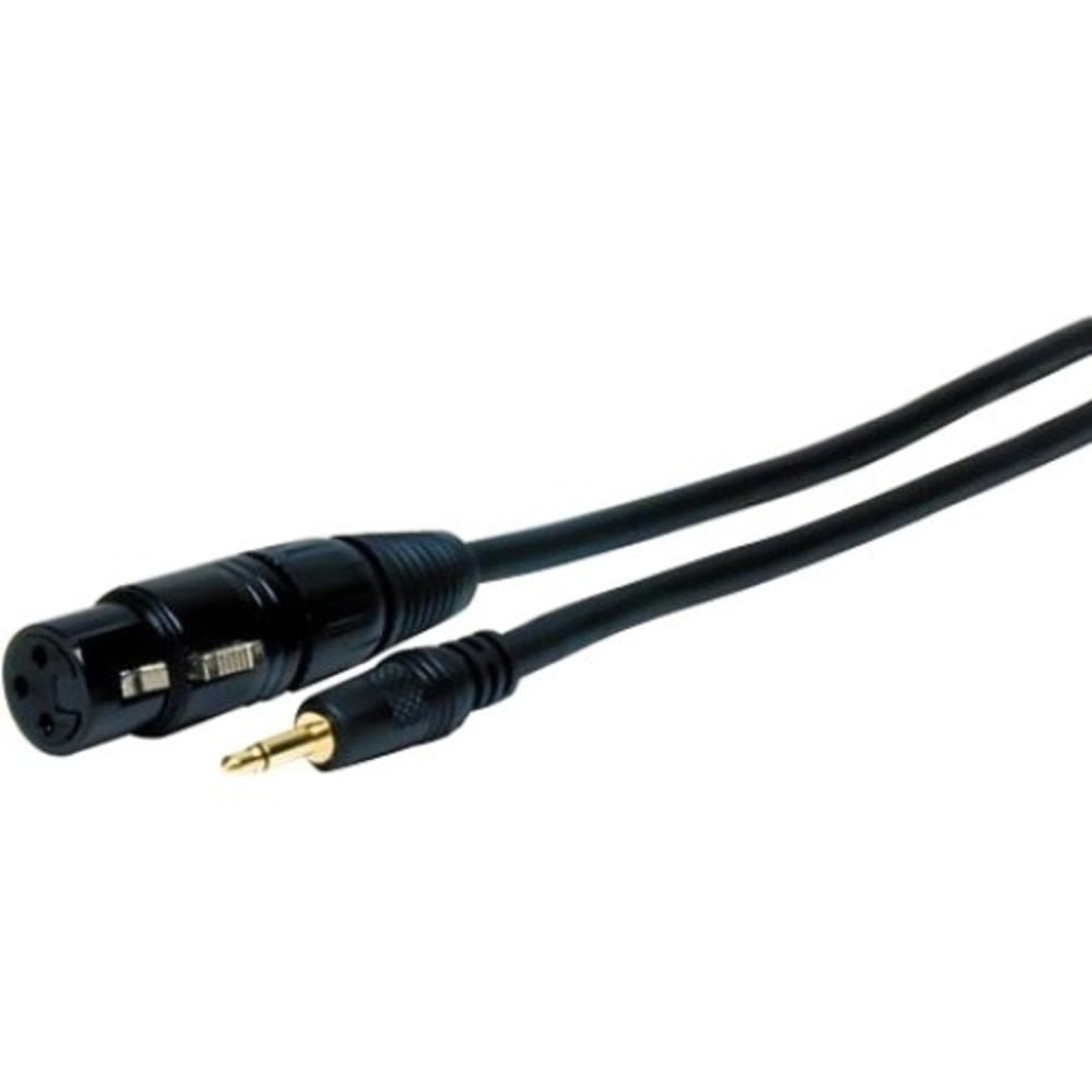 Comprehensive Standard Series XLR Jack to Stereo 3.5mm Mini Plug Audio Cable 3ft, XLRJMPS3ST MPN:XLRJ-MPS-3ST