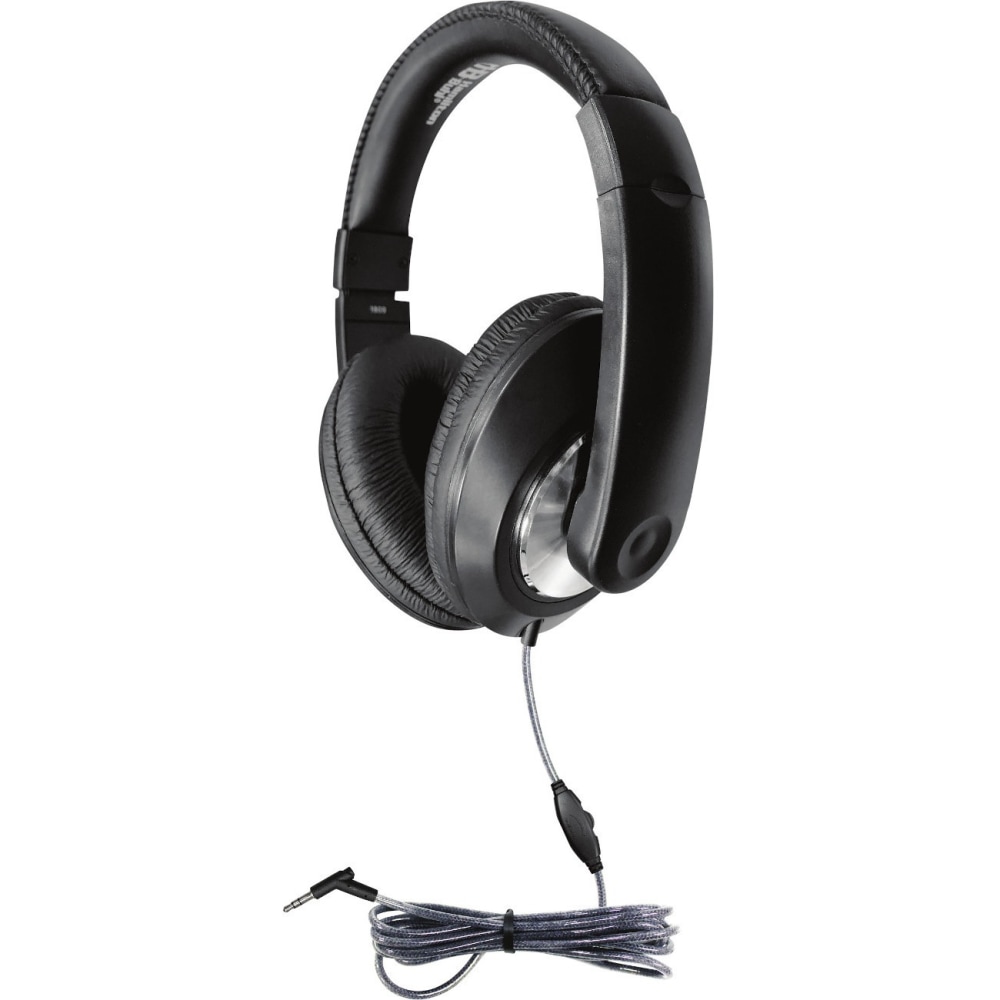 Hamilton Buhl Smart-Trek ST1BK Headphone - Stereo - Mini-phone (3.5mm) - Wired - 32 Ohm - 50 Hz to 20 kHz - ST1BK MPN:ST1BK