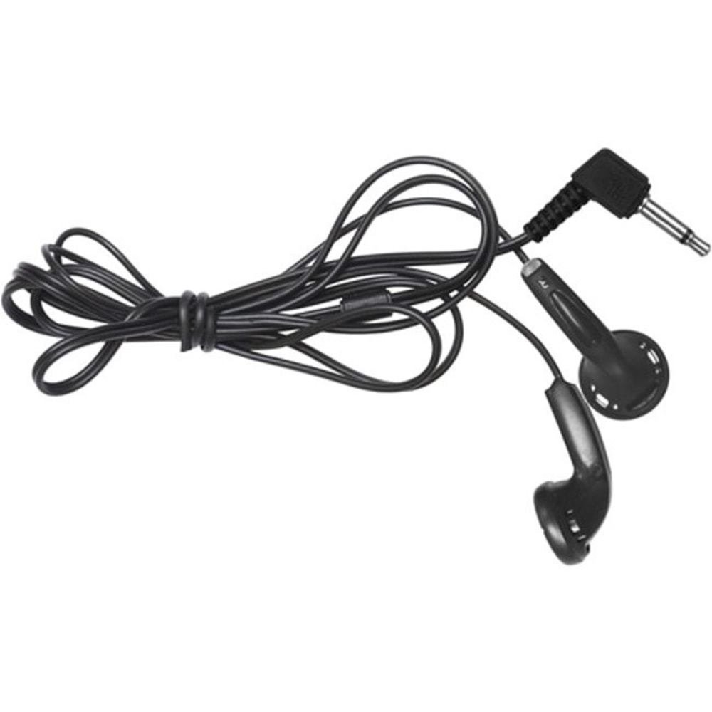 Hamilton Buhl Additional Mono Ear Buds for ALS700 Only - Mono - Black - Wired - Earbud - Monaural - In-ear MPN:ALSB700