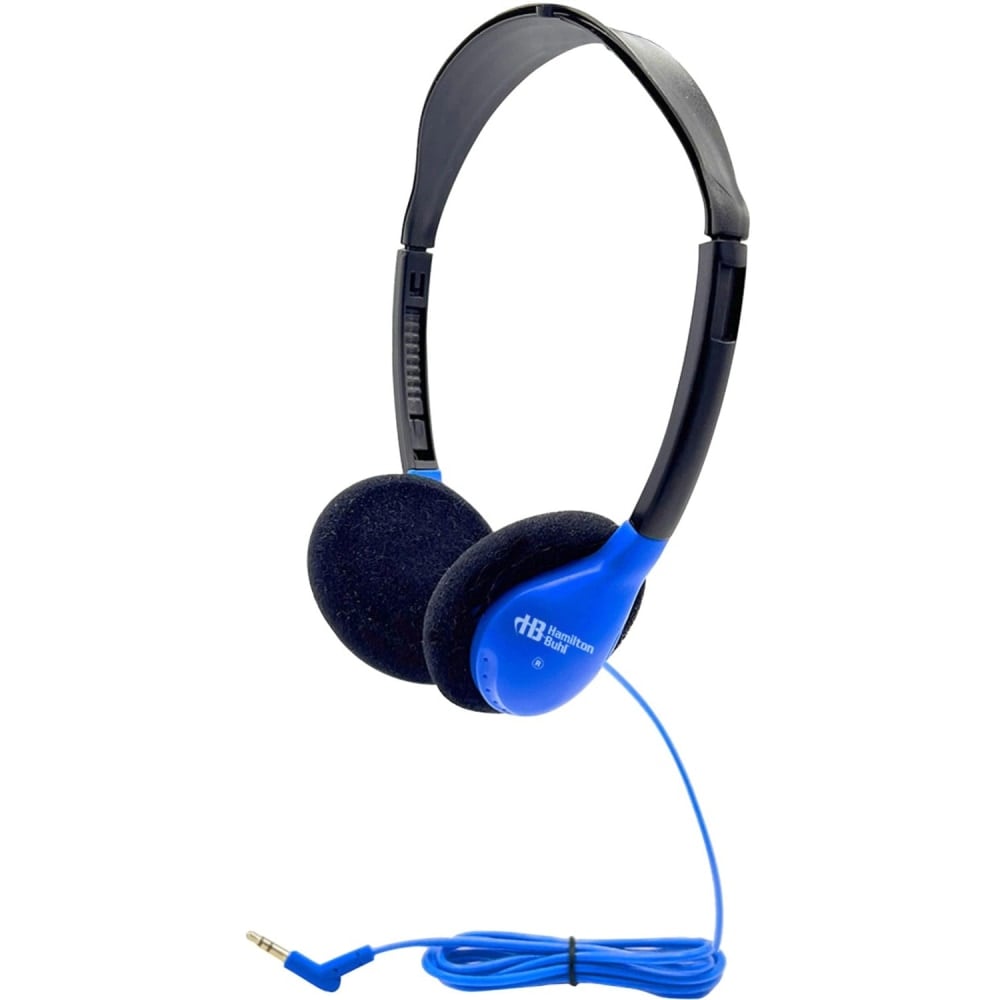 Hamilton Buhl Personal On-Ear Stereo Headphone - BLUE - Stereo - Blue - Mini-phone (3.5mm) - Wired - 32 Ohm - HA2BLU MPN:HA2-BLU