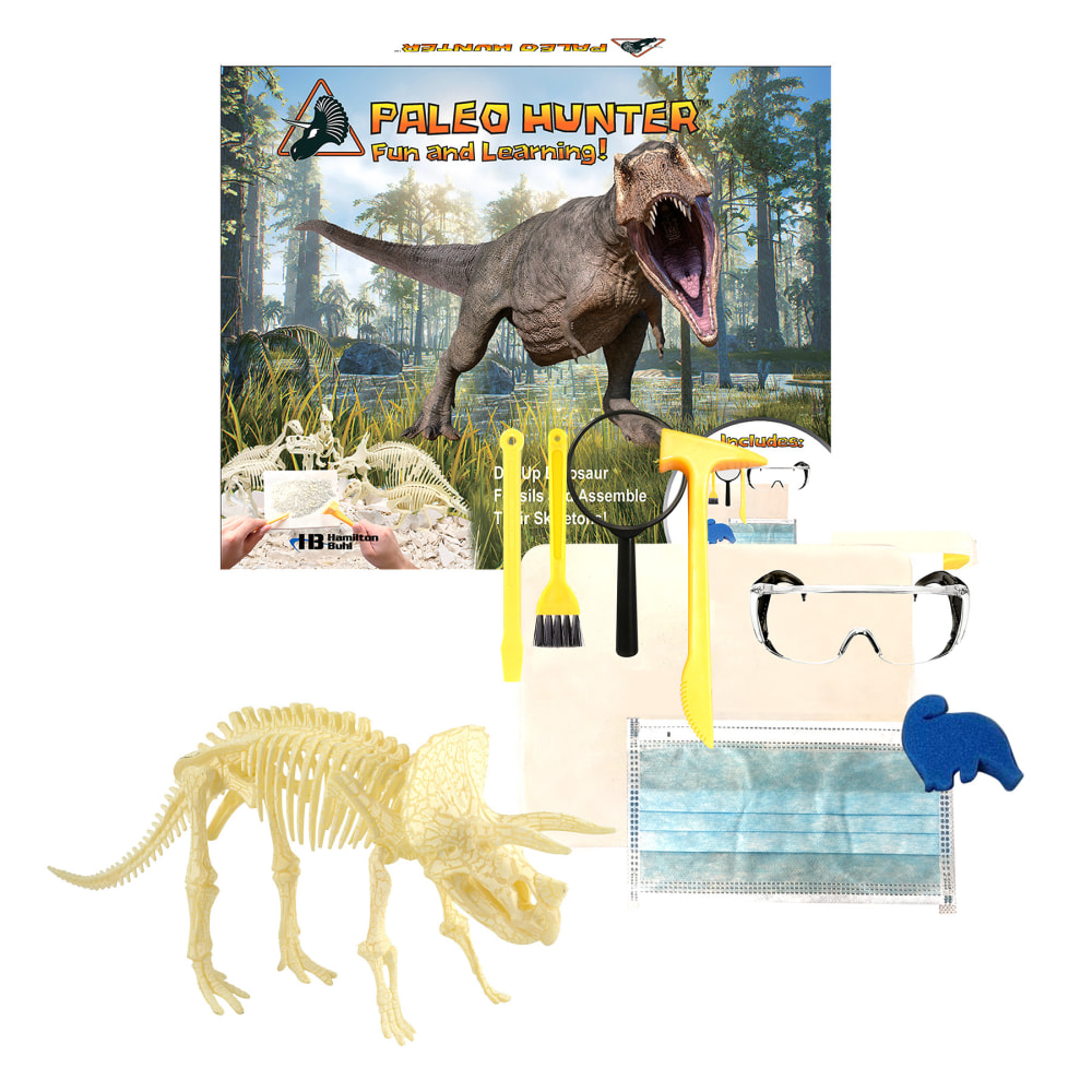 Hamiltonbuhl Paleo Hunter Dig Kit For STEAM Eucation, Triceratops Rex MPN:HECPHTRT