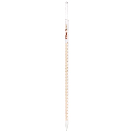 Mohr Measuring Pipette 25mL, 0.1 gr, PK12 MPN:2010A-25