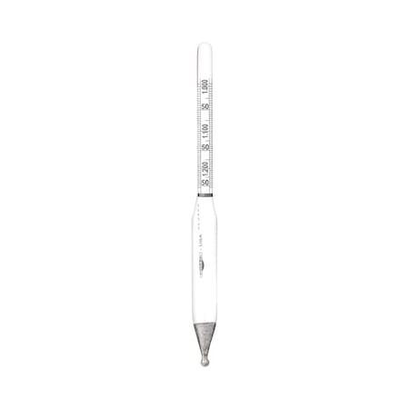 Specific Gravity Hydrometers, 1.000 to 1. MPN:6604-1