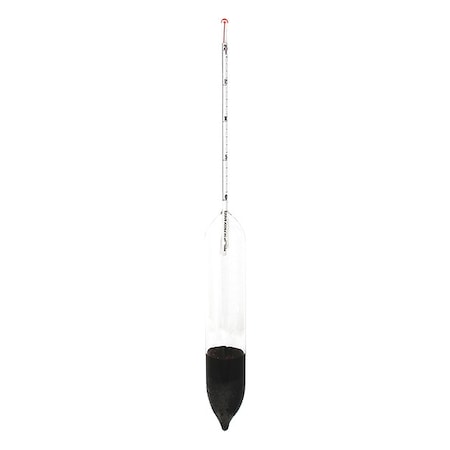 Hydrometer, Alcohol Proof Scale, Glass MPN:6613-B
