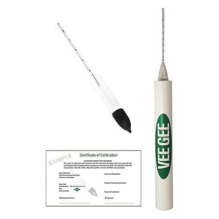 Hydrometer, 305mm, Internal Revenue Code I MPN:6613-I-C