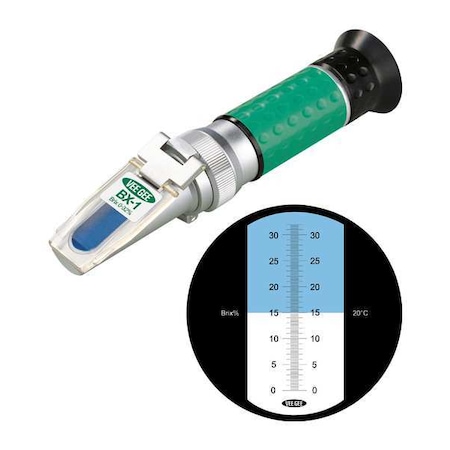 Refractometer, 0 to 32 perc Brix MPN:BX-1