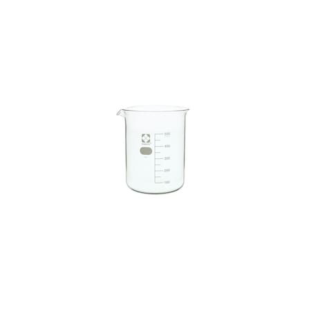 Sibata Glass Beaker, 500mL, PK10 MPN:10020-500A