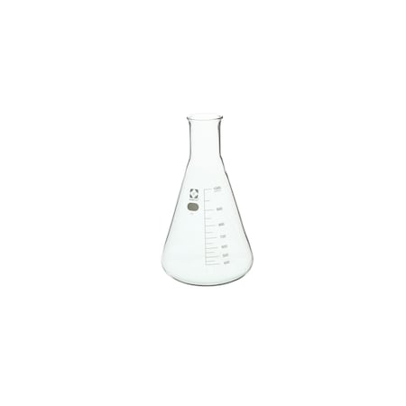 Sibata Glass Erlenmeyer Flask, 100mL, PK10 MPN:10530-1000A