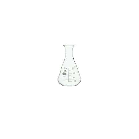 Sibata Glass Erlenmeyer Flask, 100mL, PK10 MPN:10530-100A