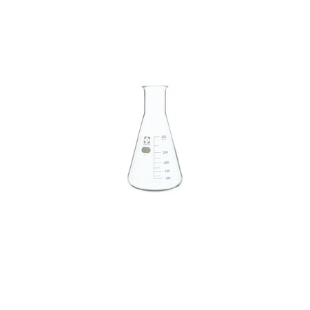 Sibata Glass Erlenmeyer Flask, 300mL, PK10 MPN:10530-300A