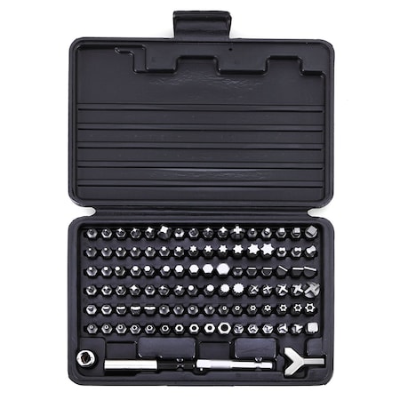 Screwdriver Bit Set, 100Pc Master Driver MPN:VHS100A