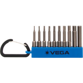 Vega Hex SAE Carabiner Set 1/4 Hex S2 Steel 10 Pieces 150HSCS10