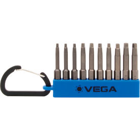 Vega Square Carabiner Set 1/4 Hex S2 Steel 10 Pieces 150RACS10
