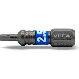 Vega® Impactech® Hex 2.5mm Insert Bit x 1-1/8