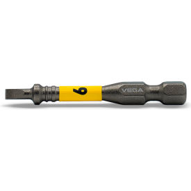 Vega® Impactech® Slotted #6 Power Bit x 2-1/8