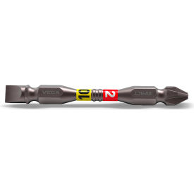 Vega® Impactech® P2 + SL10 Double End Power Bit x 2-9/16