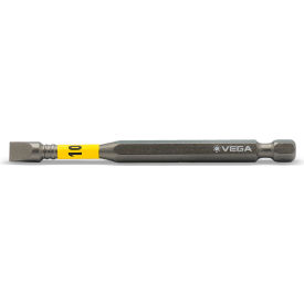 Vega® Impactech® Slotted #10 Power Bit x 3-1/2