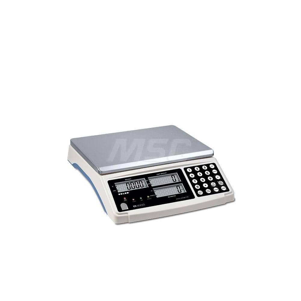 Portion Control & Counting Bench Scales, System Of Measurement: grams, kilograms, pounds , Capacity: 6.000 , Platform Length: 14.2 , Platform Width: 12  MPN:CS-6S