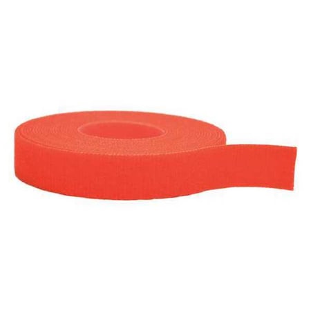 Cable Tie Strap, 75 ft L, Variable Max Bundle Dia., Orange, Nylon, Polypropylene, 50 lb Strength MPN:176079