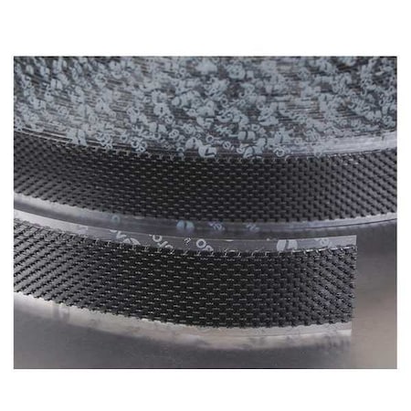 Reclosable Fastener, Acrylic Adhesive, 75 ft, 1 in W, Black MPN:120930
