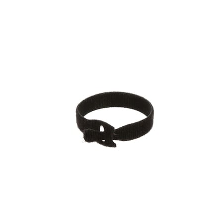 Back-to-Back Strap, No Adhesive, 5 in, 3/4 in W, Black, 1440 PK MPN:170247