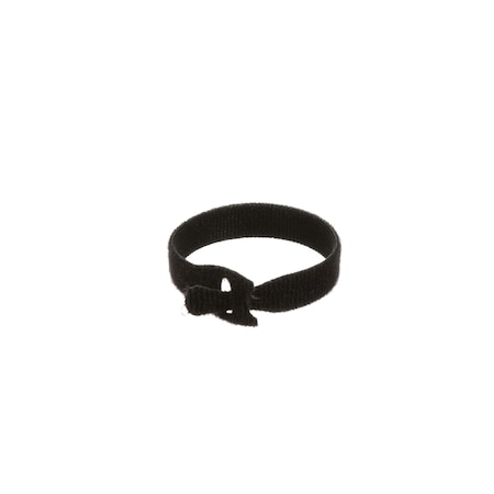 Back-to-Back Strap, No Adhesive, 6 in, 3/4 in W, Black, 1200 PK MPN:170790