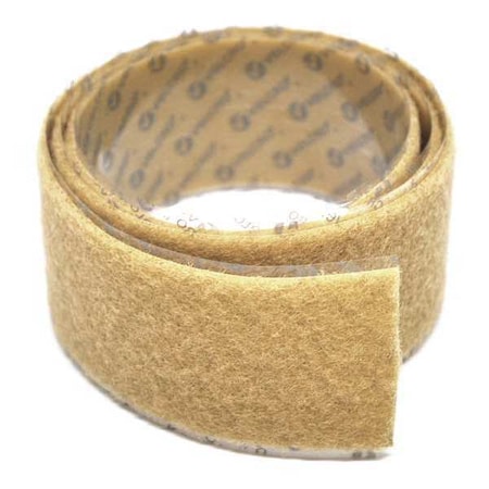 Hook and Loop Roll, Acrylic Adhesive, 75 ft., 1.00