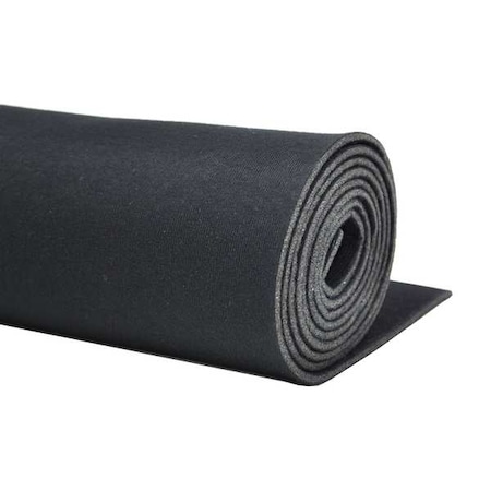 Reclosable Fastener, No Adhesive, 30 ft, 5 ft W, Black MPN:GDLK10