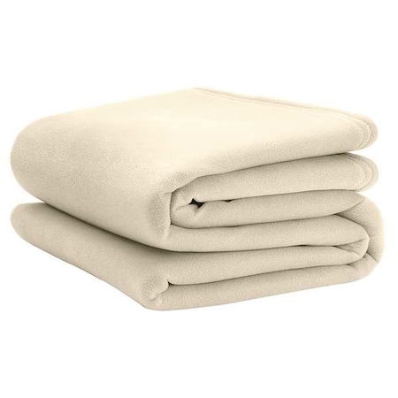 Blanket, King, 108x90 In., Ivory, Pk4 MPN:1B05377