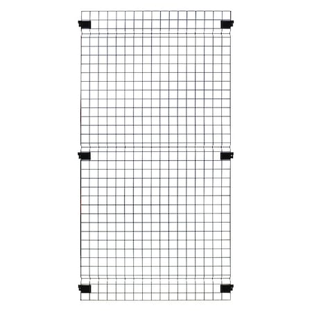 Wire Partition Panel, 34 In x 66 In MPN:X03466