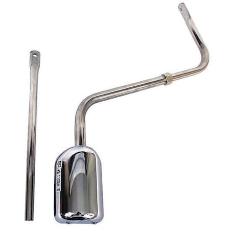 Spot Mirror Bracket, Bent Arm MPN:714647