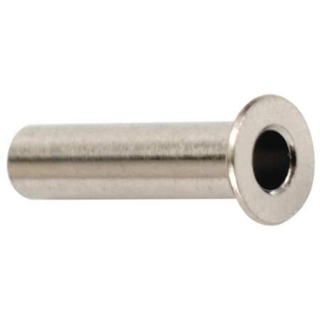 Tube Insert, 3/16 in, Brass, PK50 MPN:010085