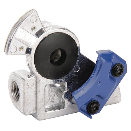 Gladhand, 38 deg., 3/8 in. Port, Blue MPN:035092