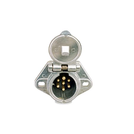 Socket With Solid Pins, 7-Way MPN:593083