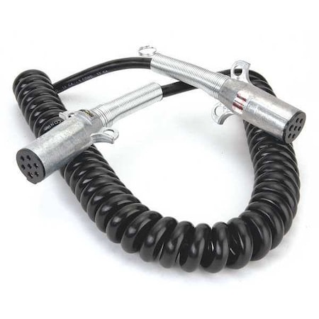 Cord, 180 in.L, Coiled, Copper MPN:590157